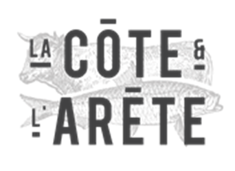 Logo restaurant la côte et l'arête