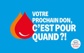 Collecte Don du sang : vendredi 24 avril 2026