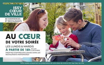 Offre cinéma + restaurant